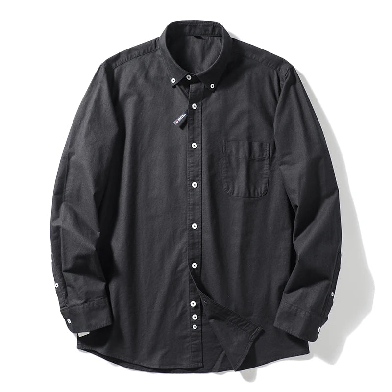 Camicia da uomo in cotone