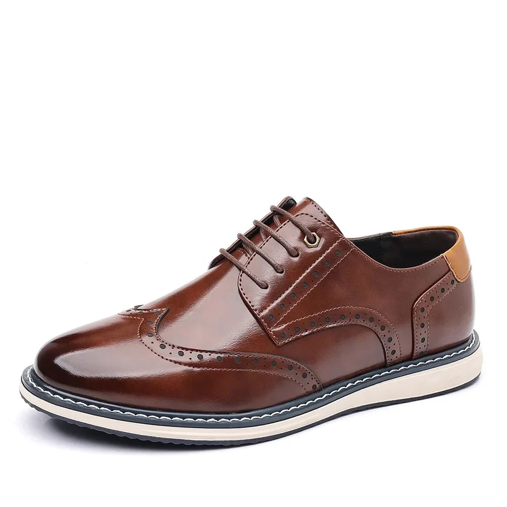 Elegante Oxford in pelle