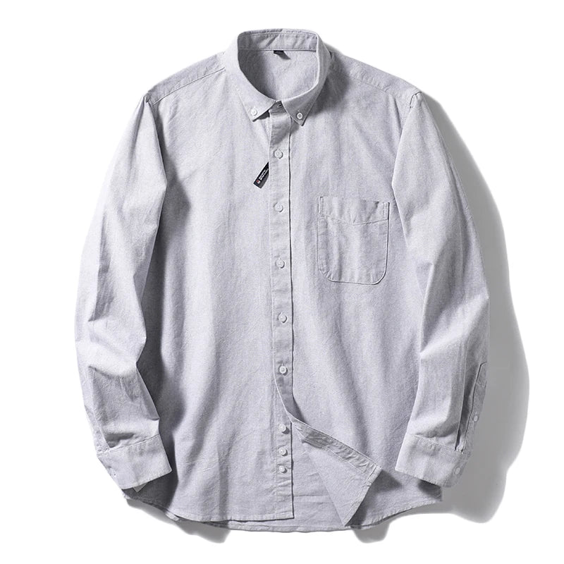 Camicia da uomo in cotone