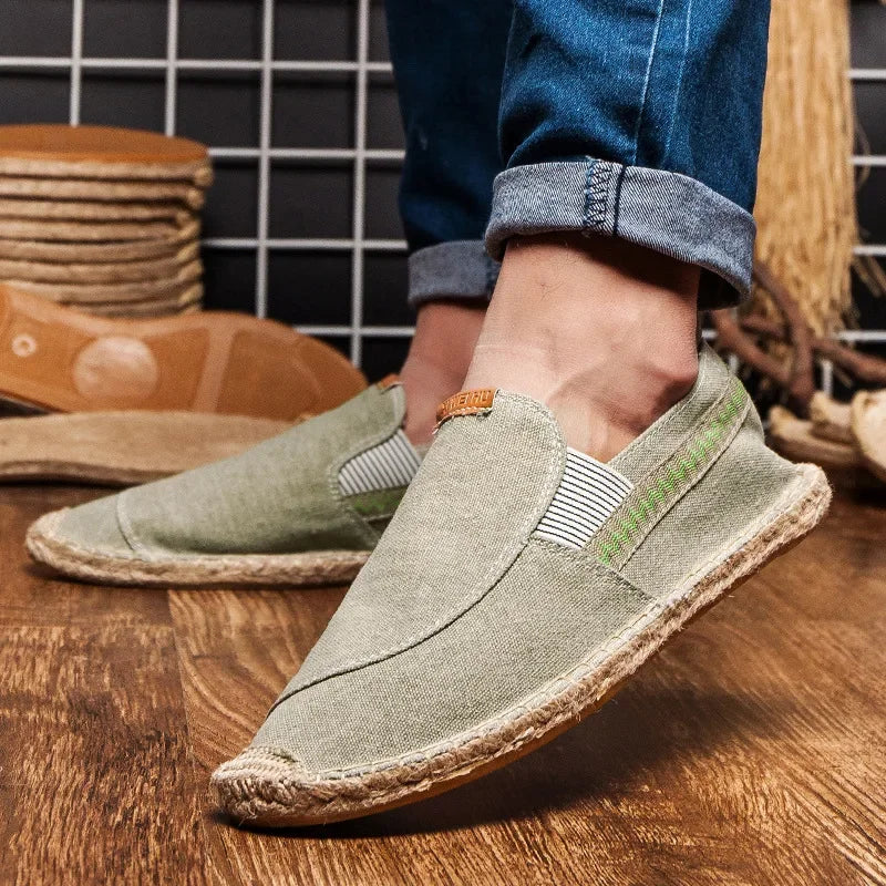 Espadrillas eleganti in lino