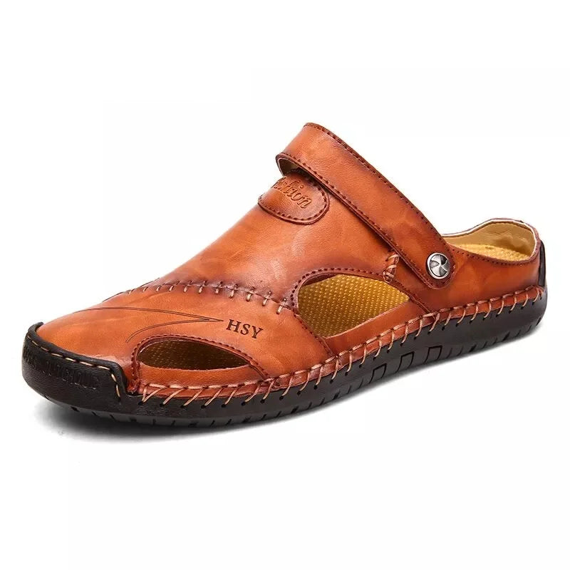 Sandali classici in pelle
