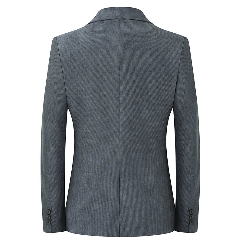 Blazer elegante in velluto a coste