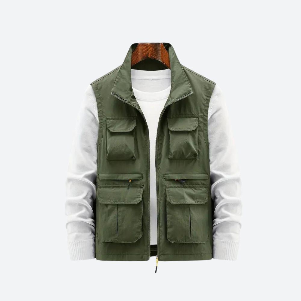 Cardigan elegante con tasche
