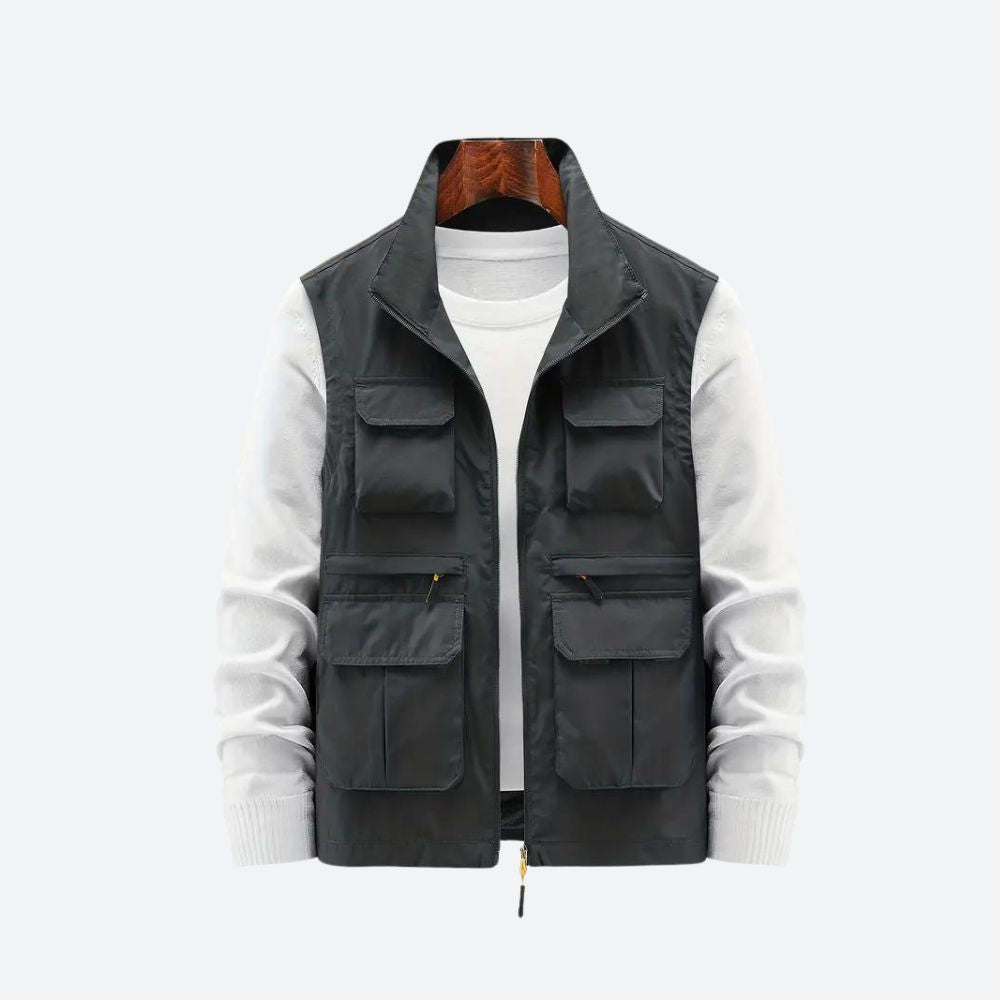 Cardigan elegante con tasche