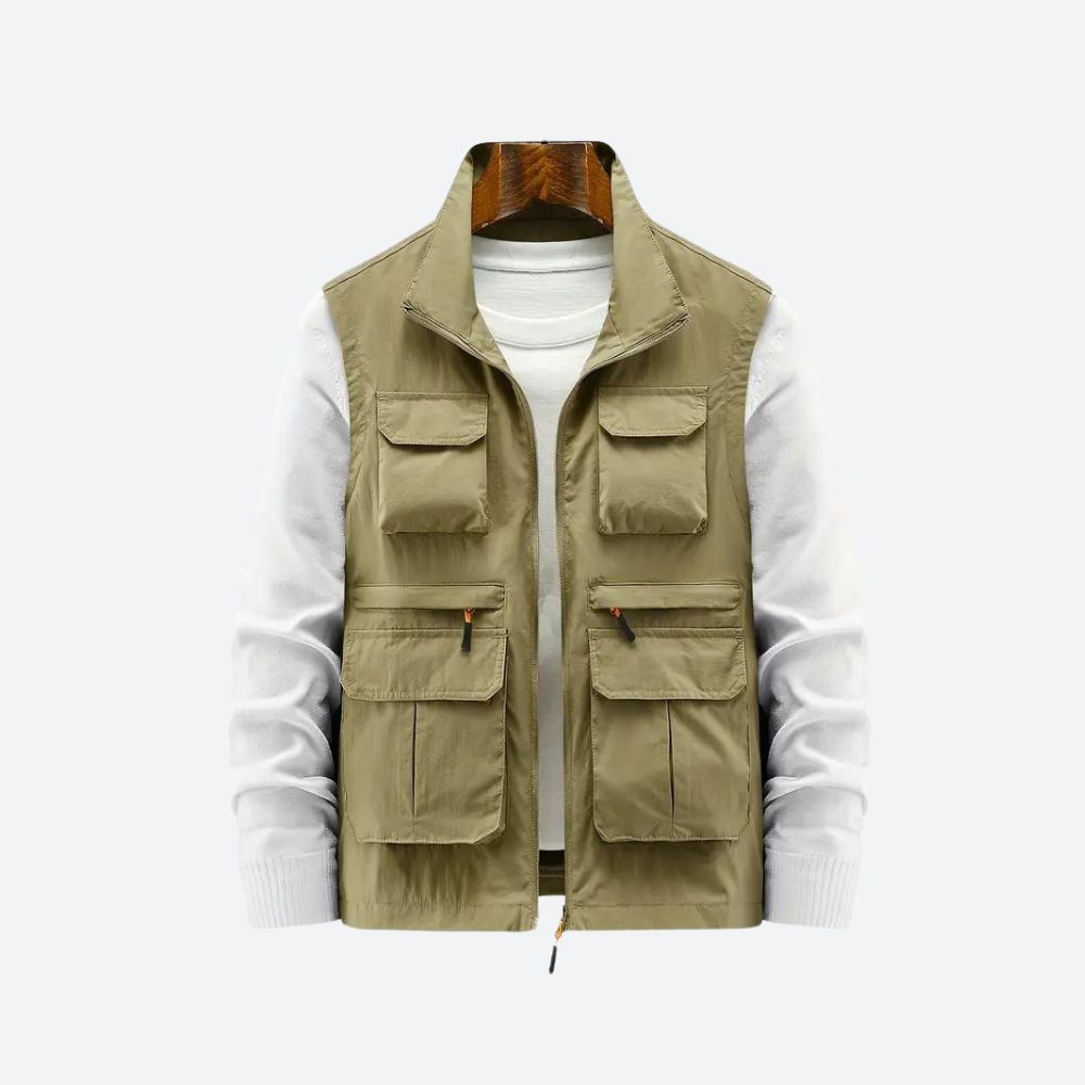 Cardigan elegante con tasche
