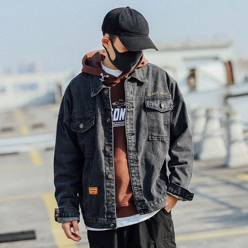 Giacca di jeans oversize