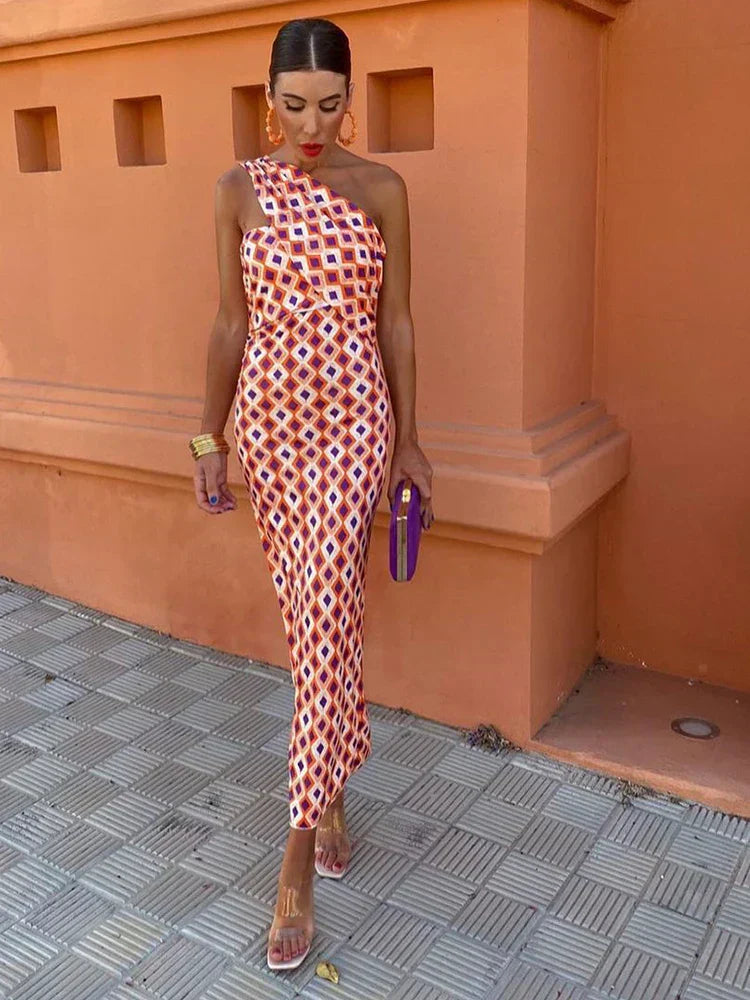 Celeste - Vestito midi elegante