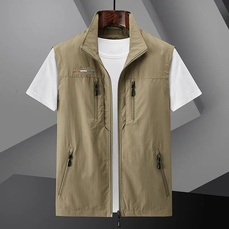 Cardigan impermeabile multitasche