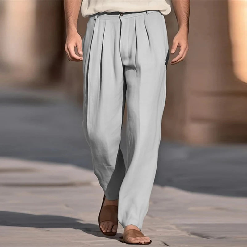 Pantaloni di lino casual