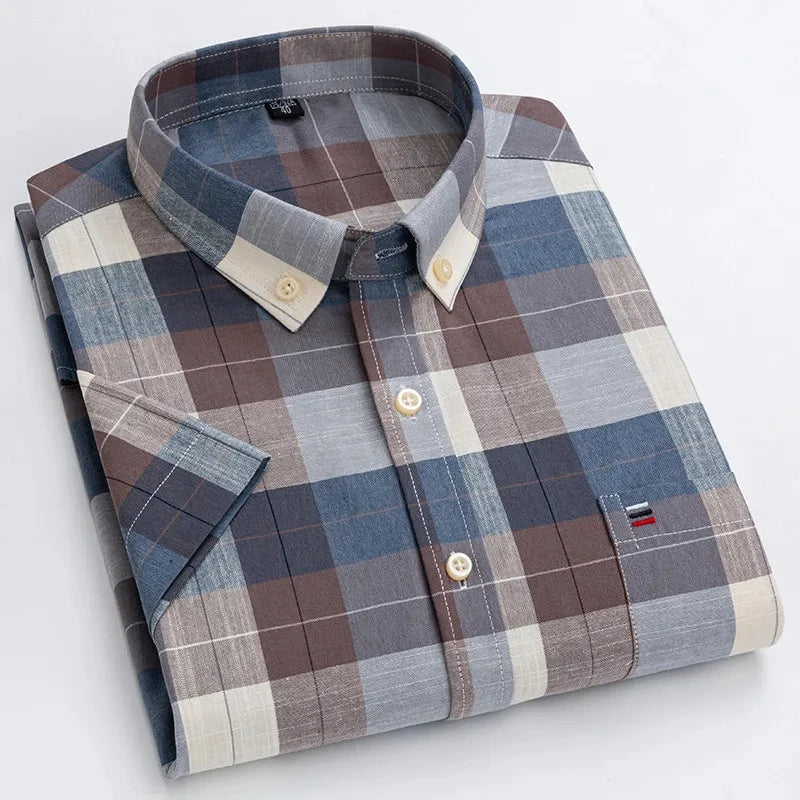 Camicia da uomo in cotone elegante