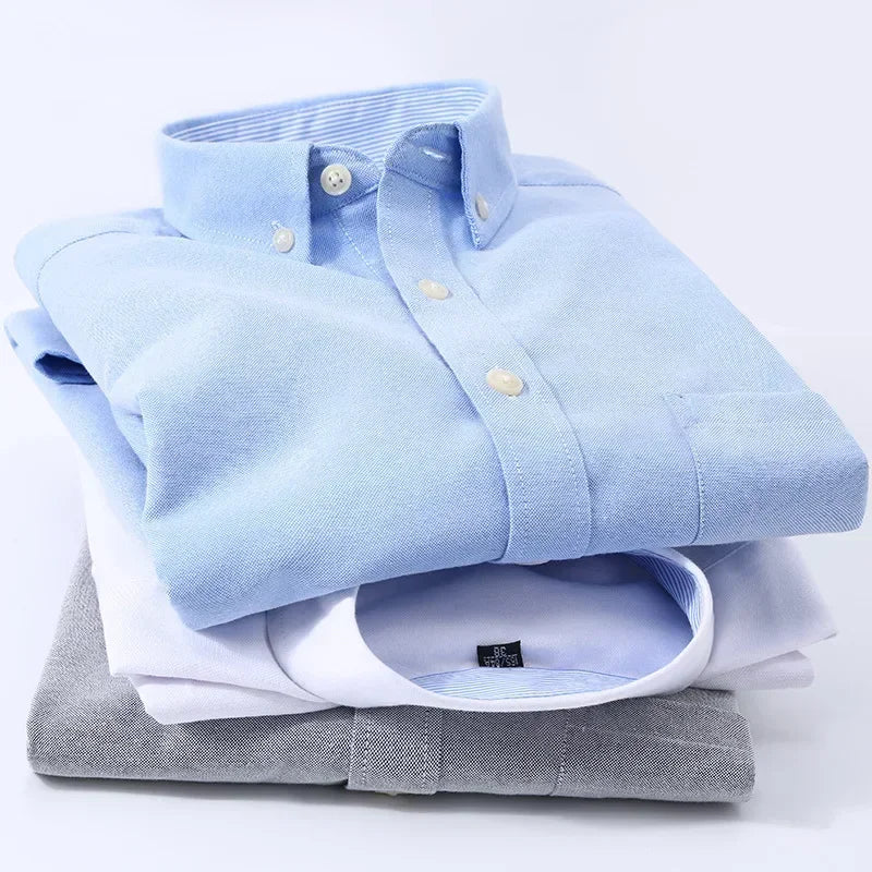 Camicia in cotone a maniche lunghe