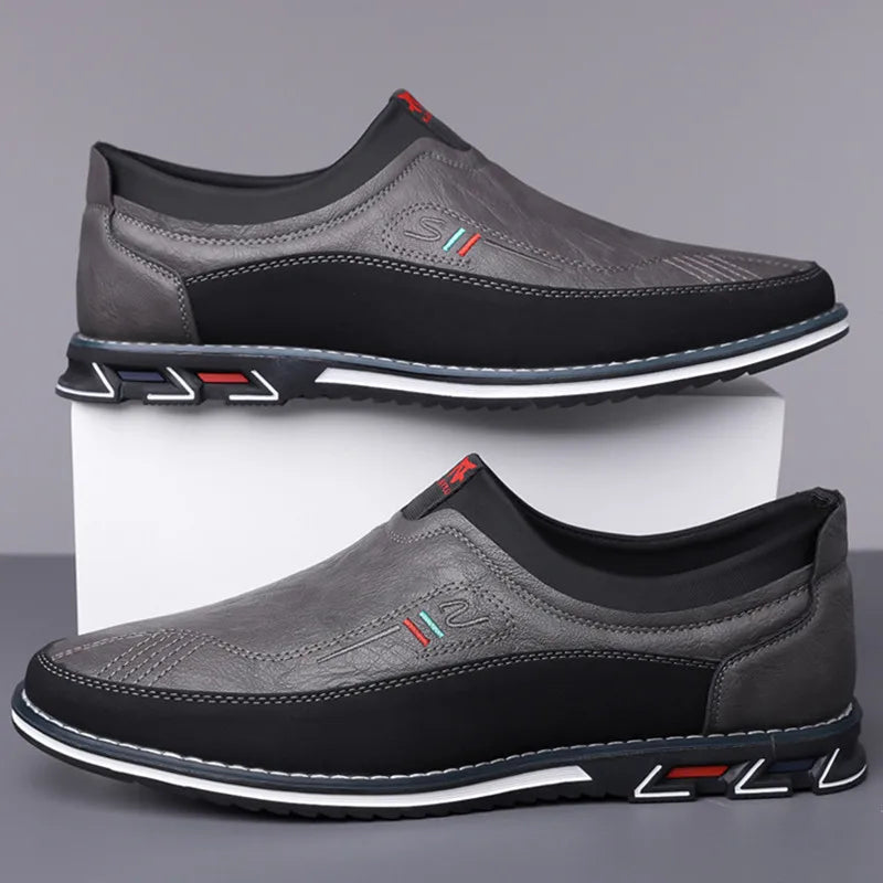 Scarpe da lavoro Slip-On in pelle
