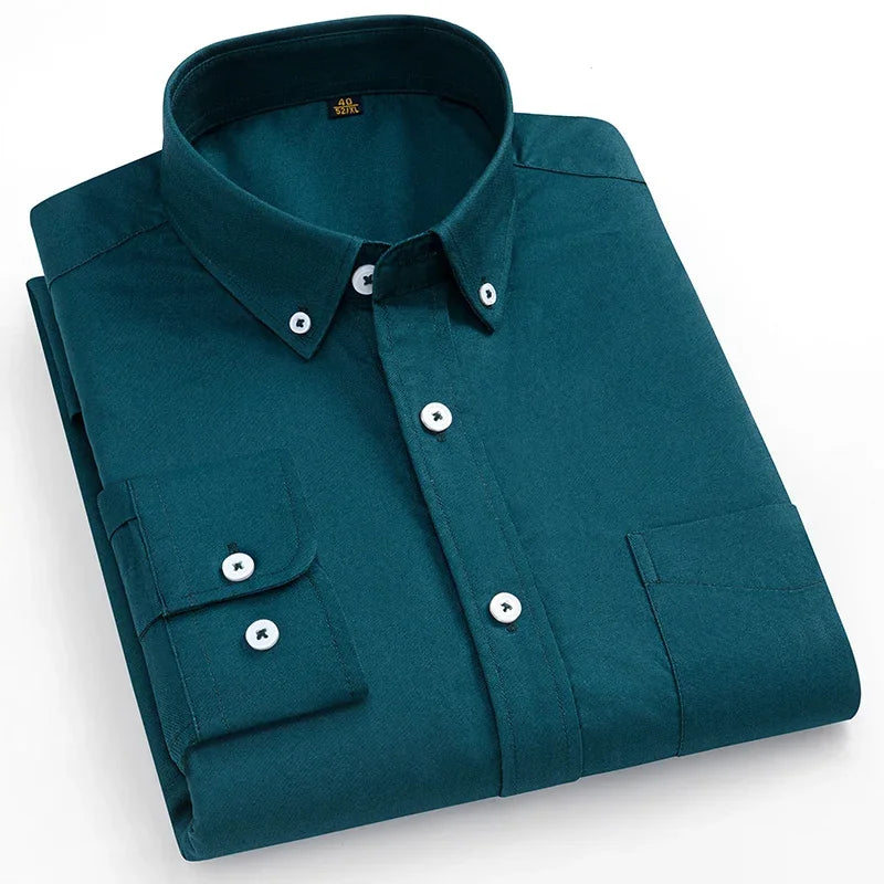Camicia Oxford in cotone