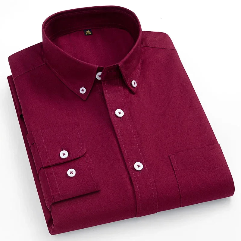 Camicia Oxford in cotone