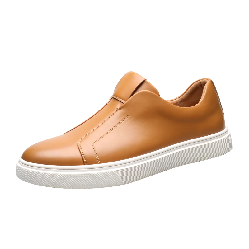 Scarpe casual slip-on in pelle