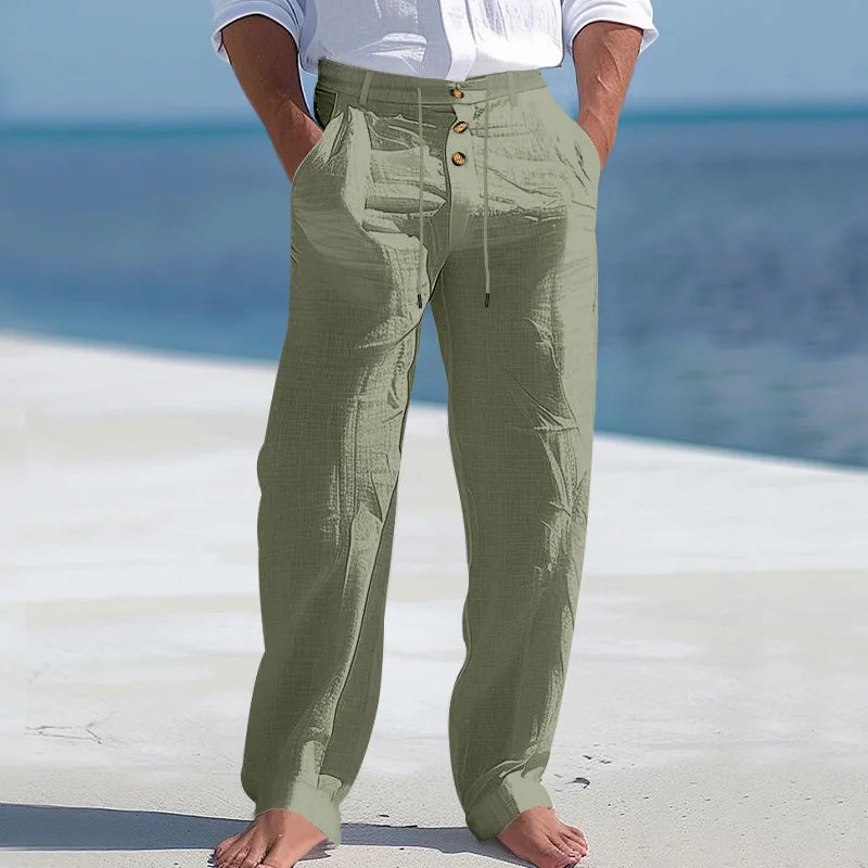Pantaloni estivi in lino