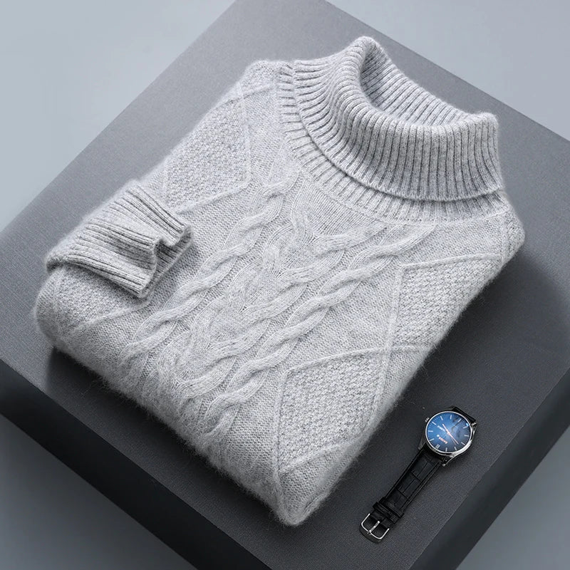 Maglione in cashmere dal motivo elegante