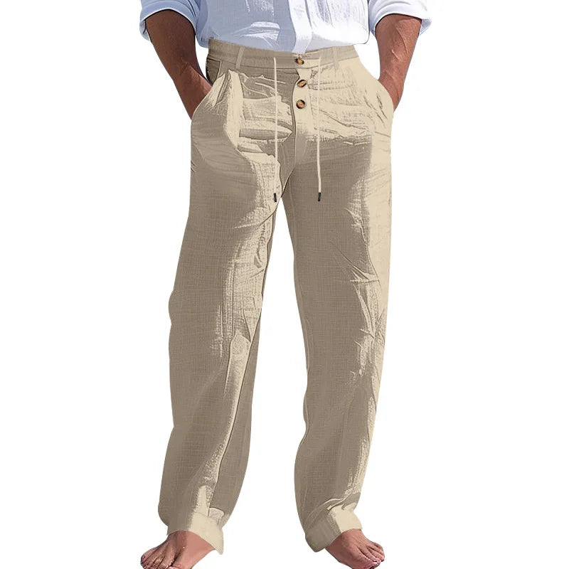 Pantaloni estivi in lino