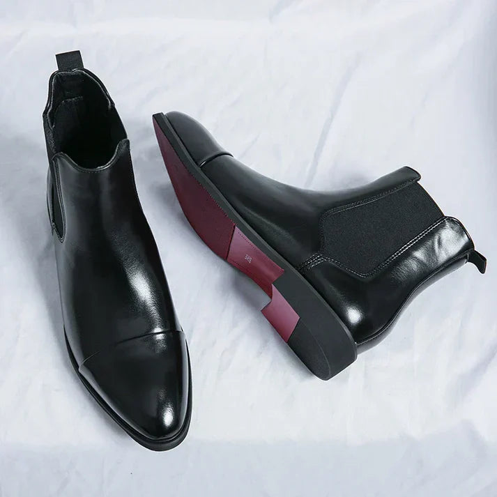 Stivali Chelsea in pelle premium
