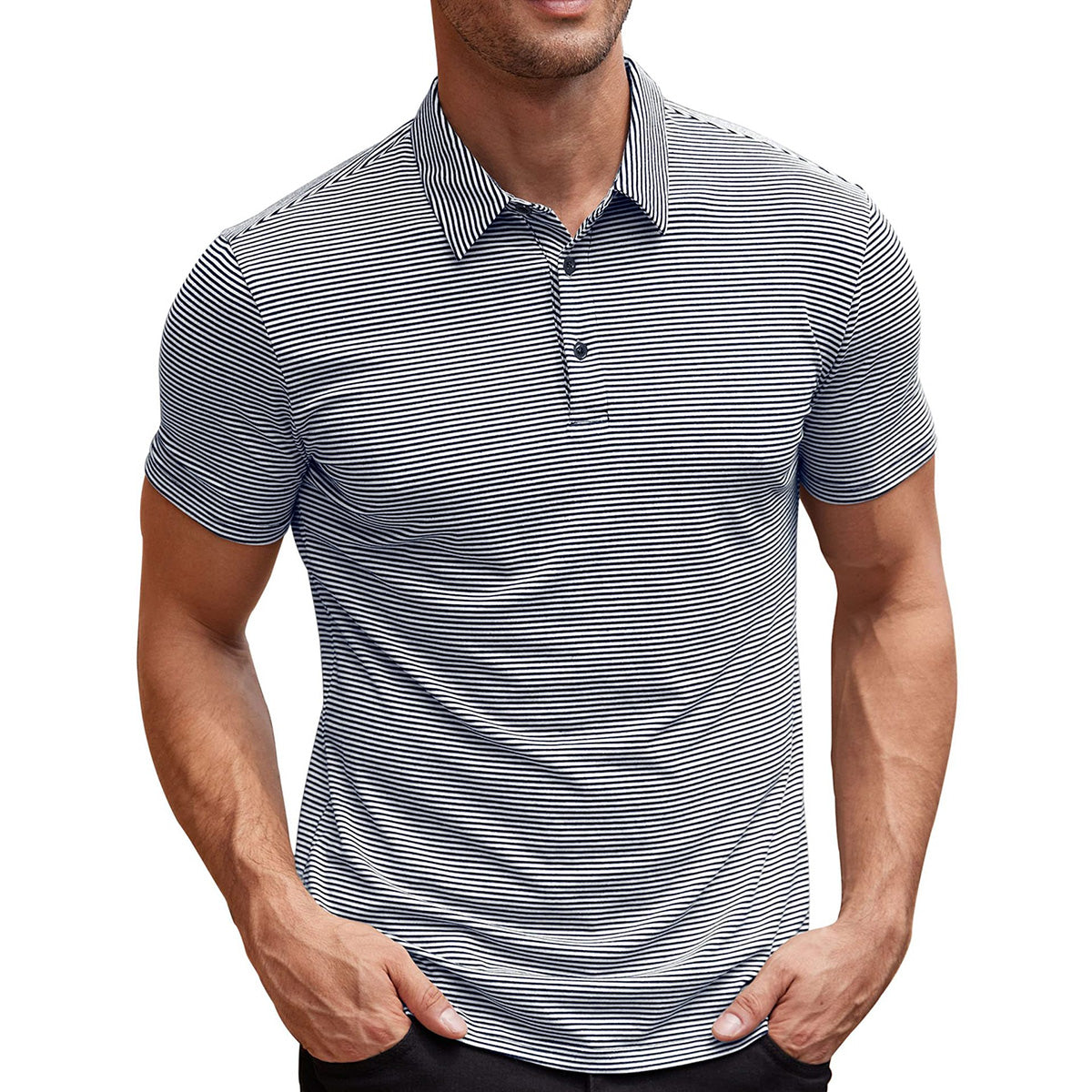 Polo a righe
