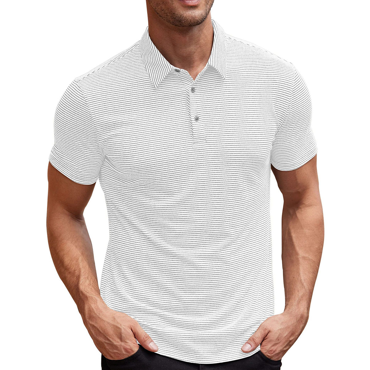 Polo a righe