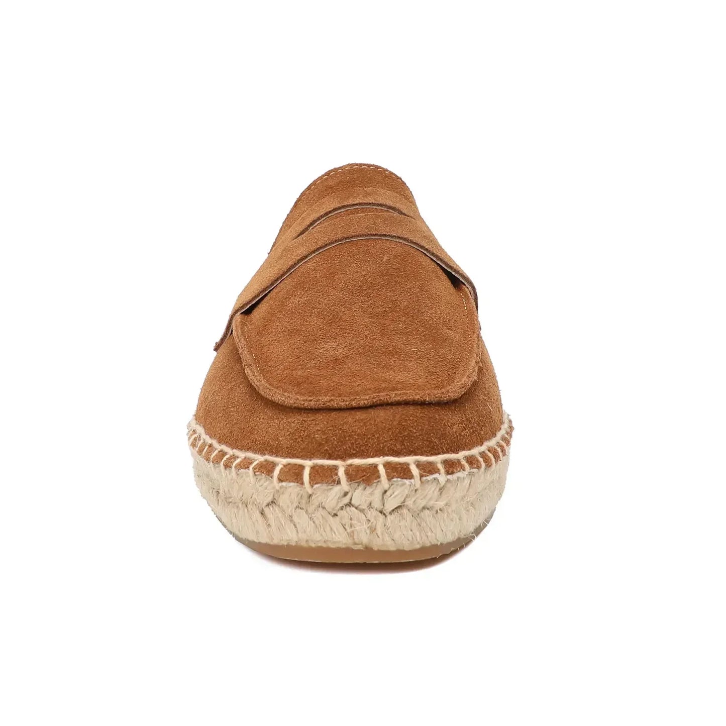 Espadrillas eleganti in pelle scamosciata