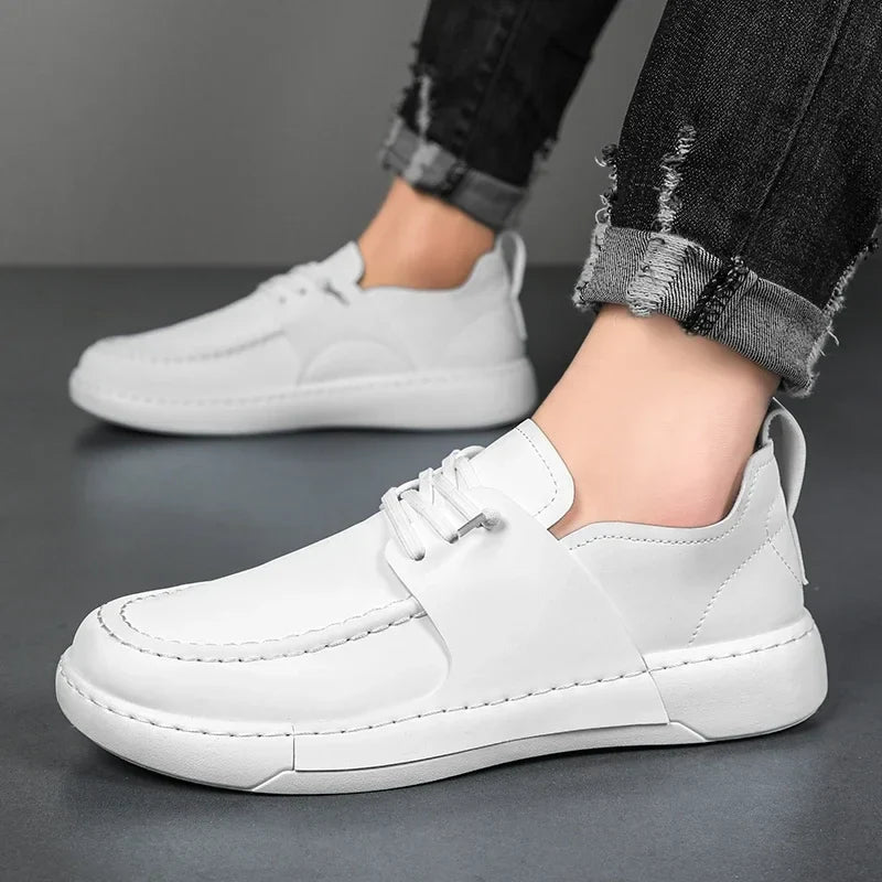 Sneakers classiche in pelle italiana