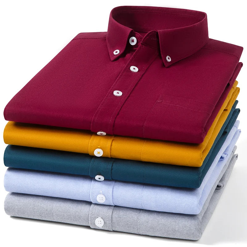 Camicia Oxford in cotone