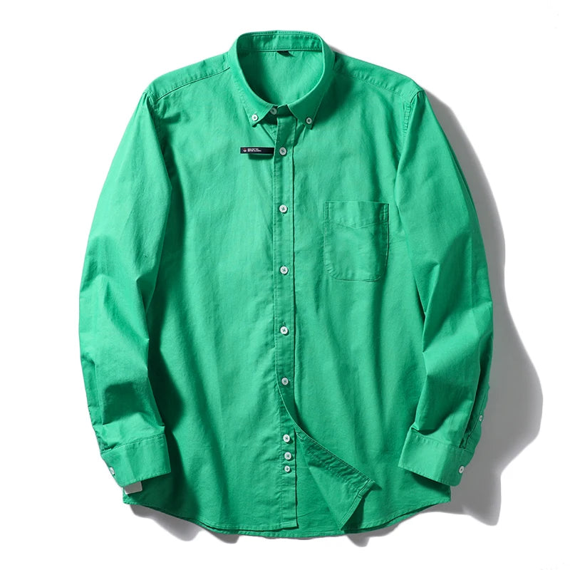 Camicia da uomo in cotone