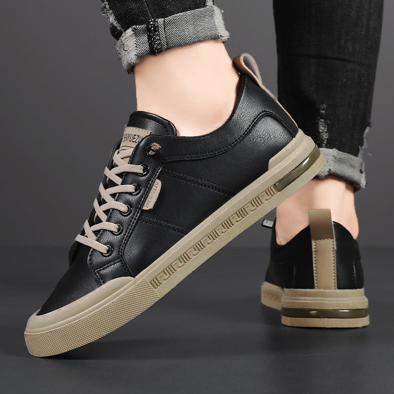 Sneakers eleganti in pelle