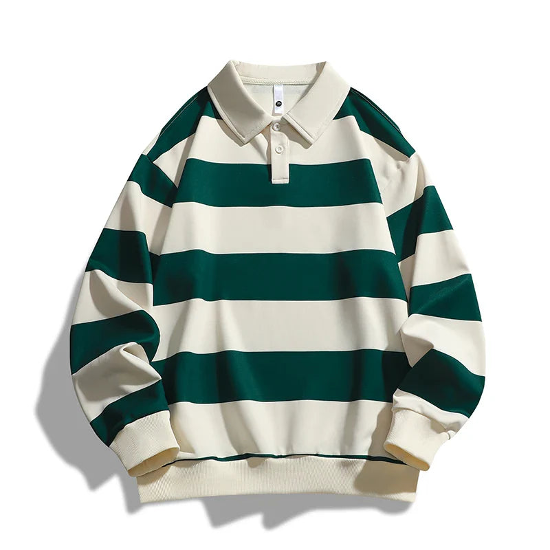 Maglione polo casual