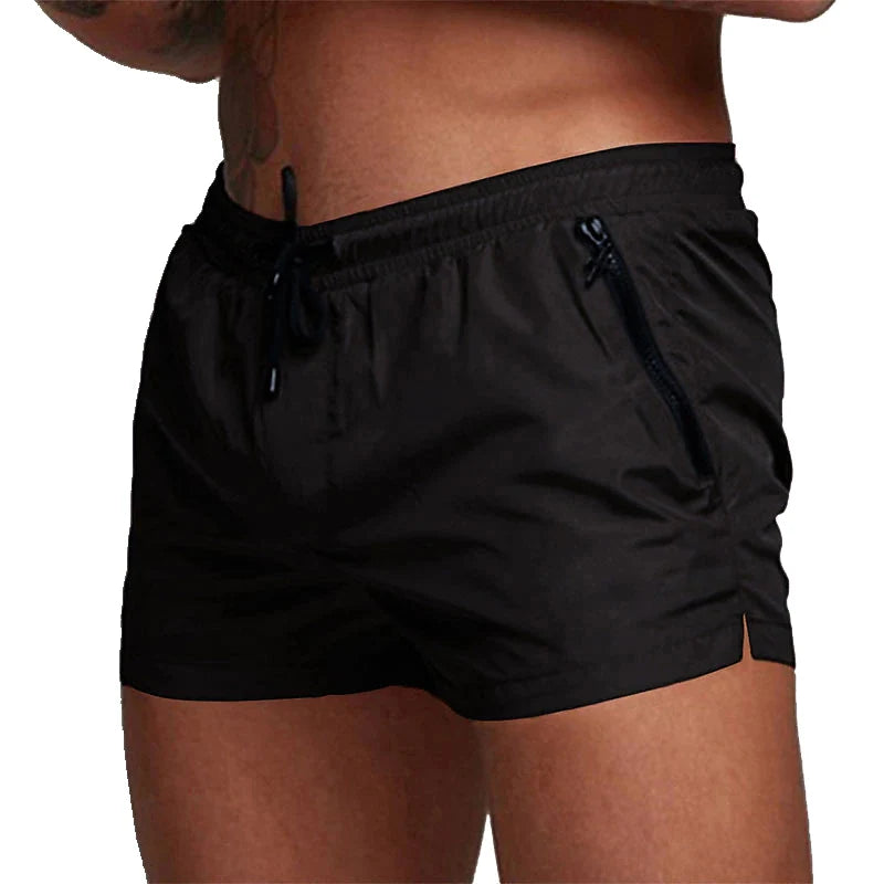 Pantaloncini da bagno con tasche a zip
