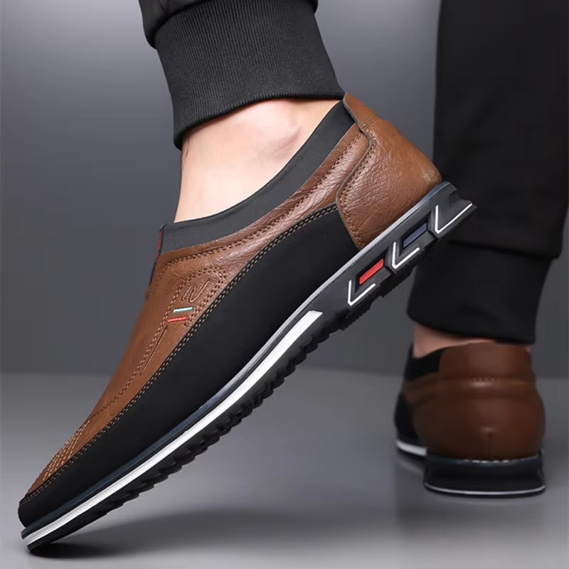 Scarpe da lavoro Slip-On in pelle