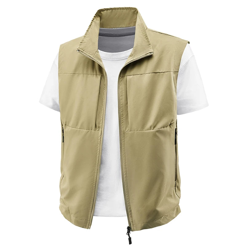 Gilet da pesca traspirante