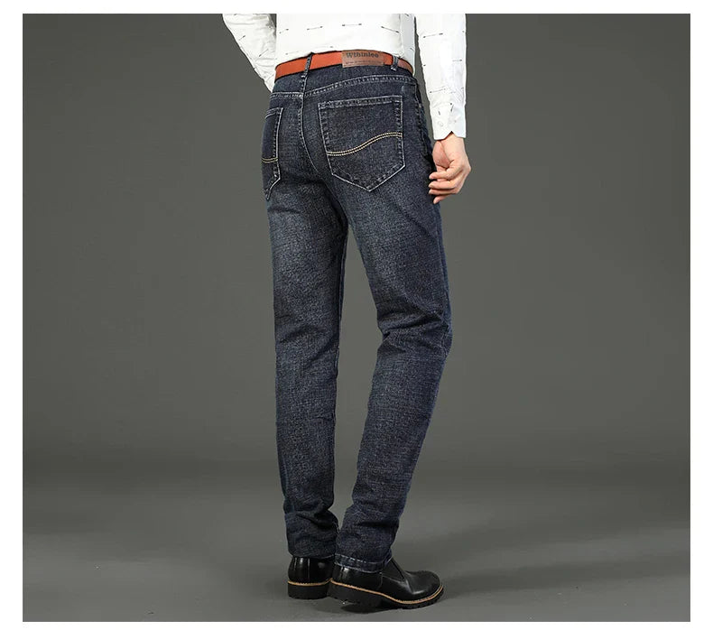 Jeans business in denim