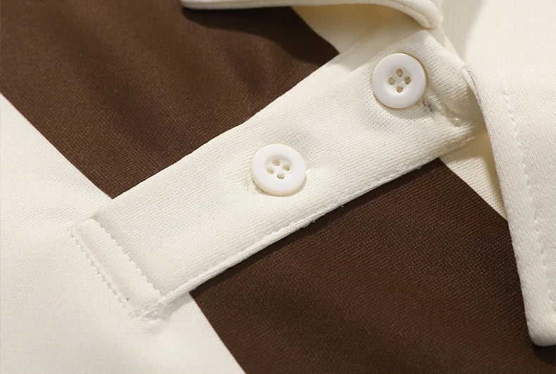 Maglione polo casual
