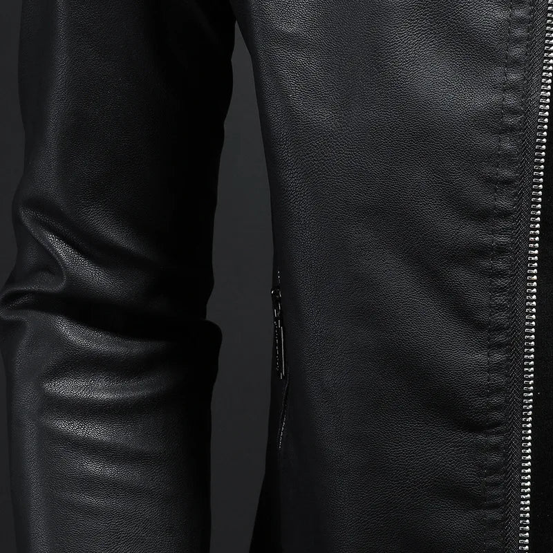 Giacca in pelle premium