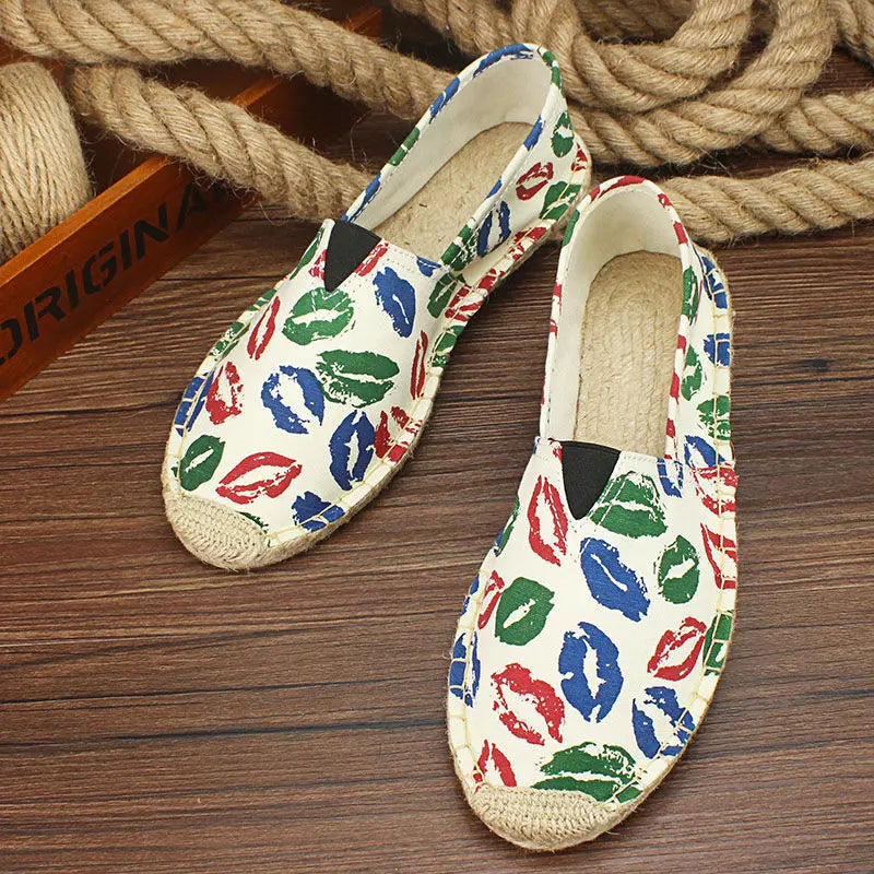 Espadrillas di tela casual
