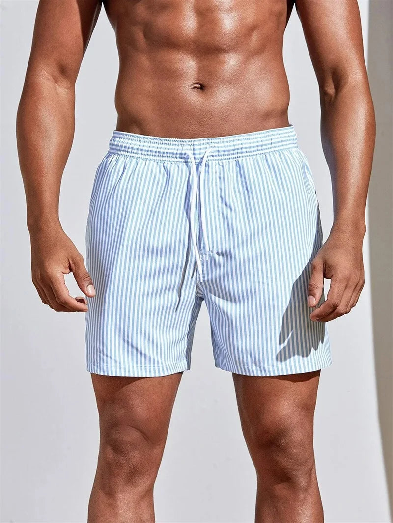 Pantaloncini da bagno a righe