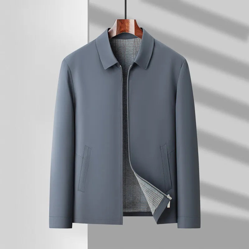 Giacca con zip su misura