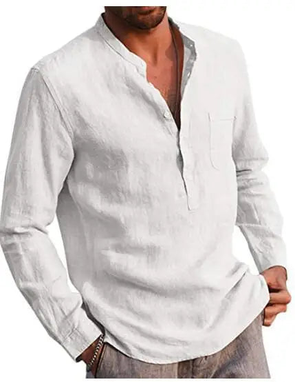 Camicia in cotone traspirante