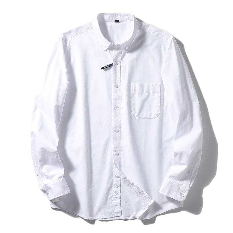 Camicia da uomo in cotone