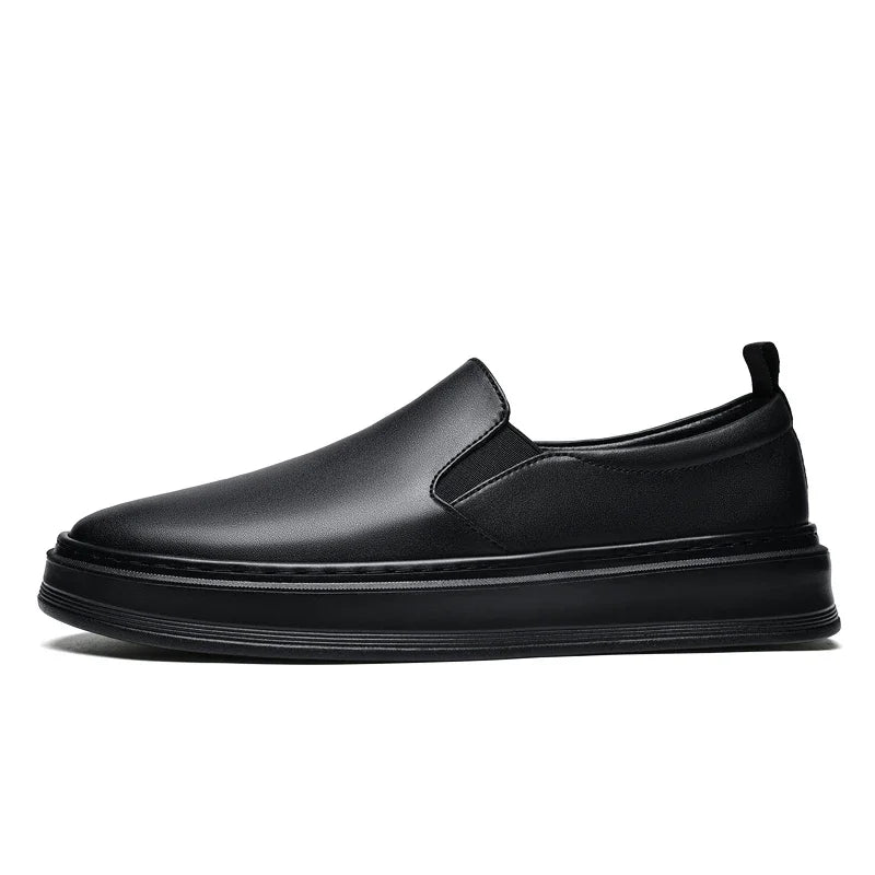Scarpe slip-on in pelle