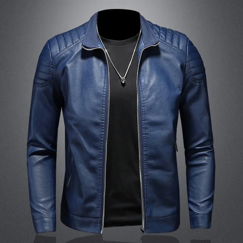 Giacca in pelle premium