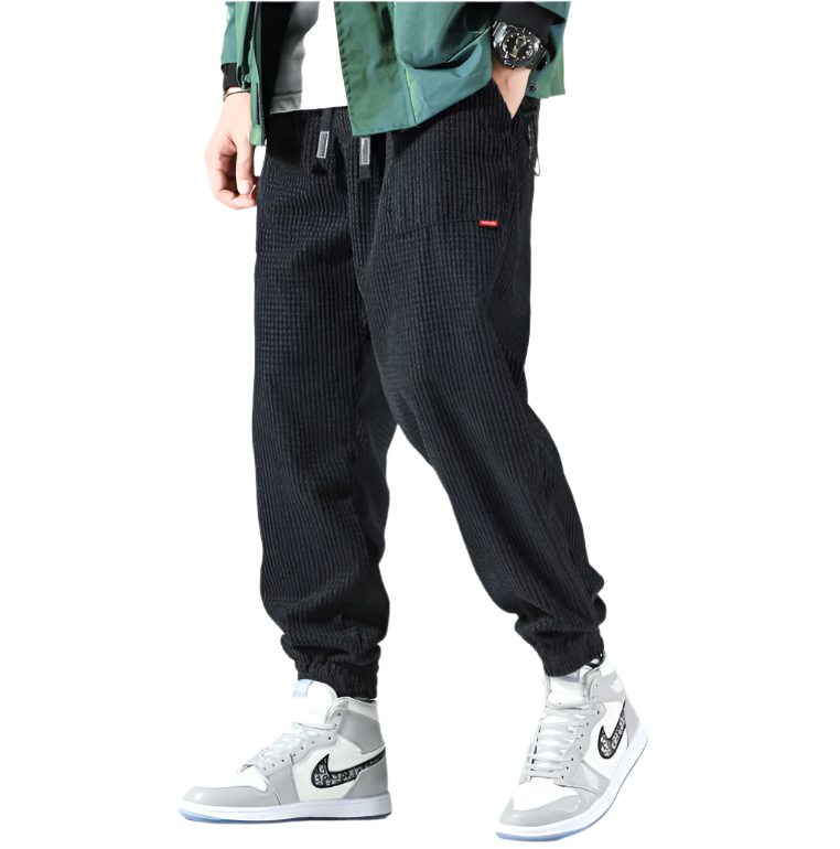 Pantaloni di velluto a coste Alloro