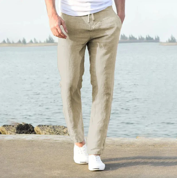 Pantaloni di lino casual