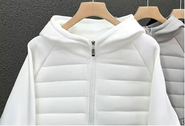 Elegante giacca imbottita in cotone