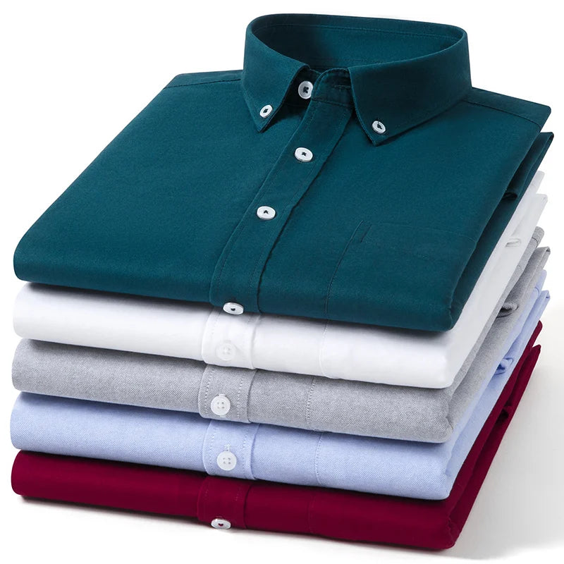 Camicia Oxford in cotone