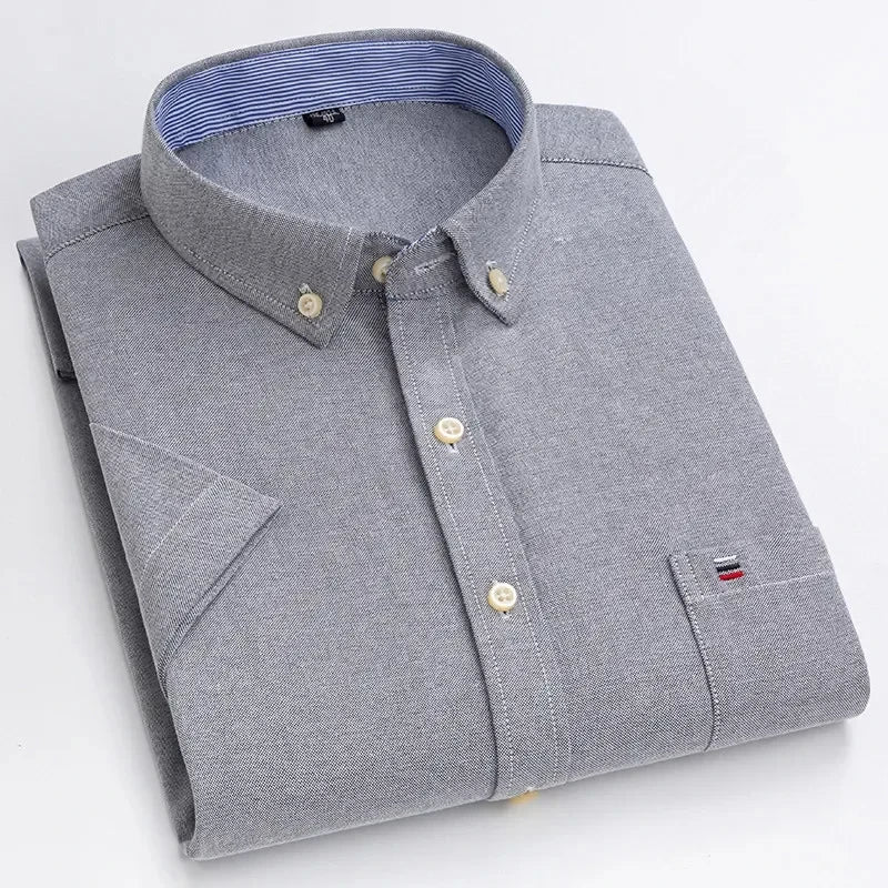Camicia da uomo in cotone elegante