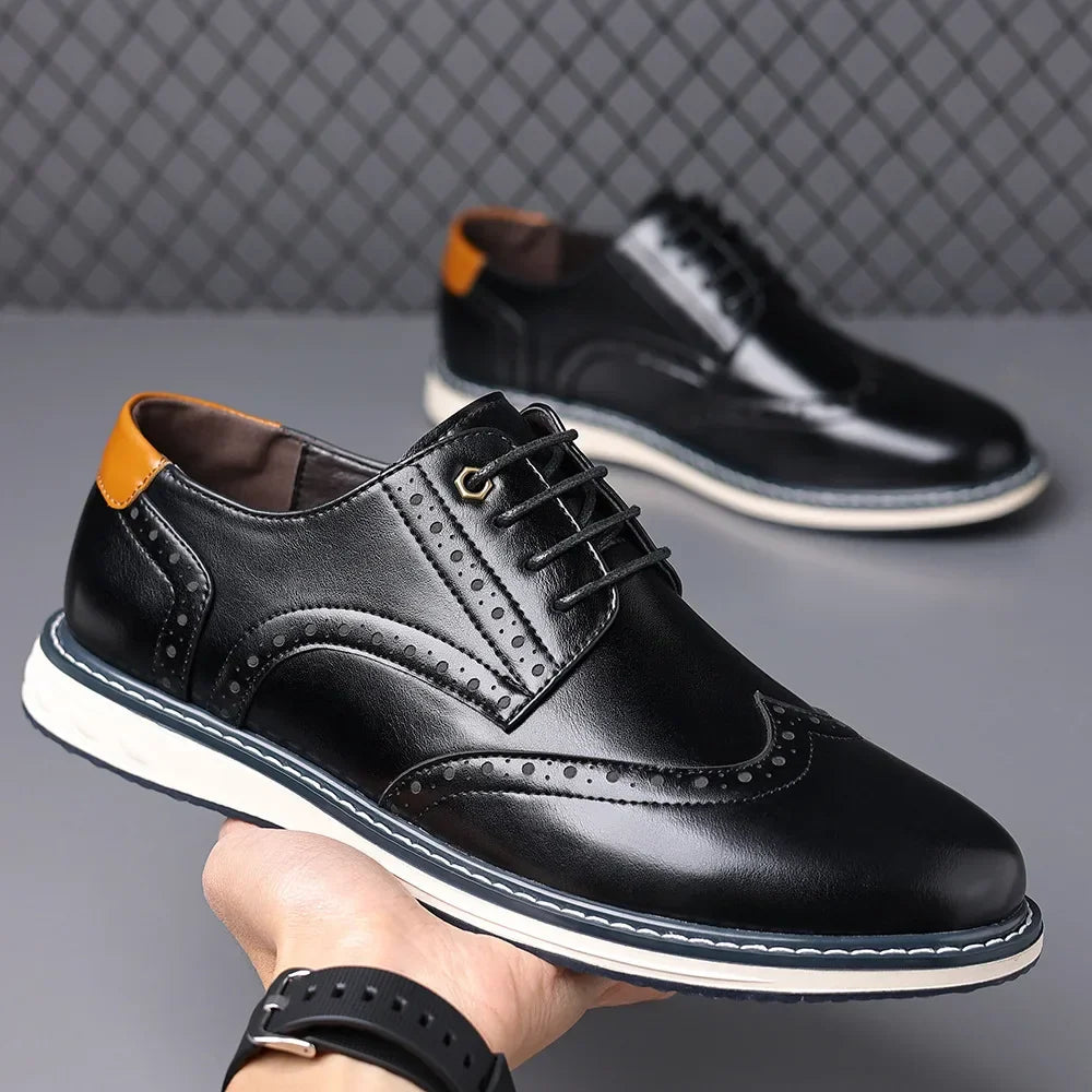 Elegante Oxford in pelle
